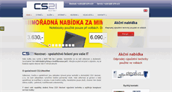 Desktop Screenshot of cs21nextnet.cz